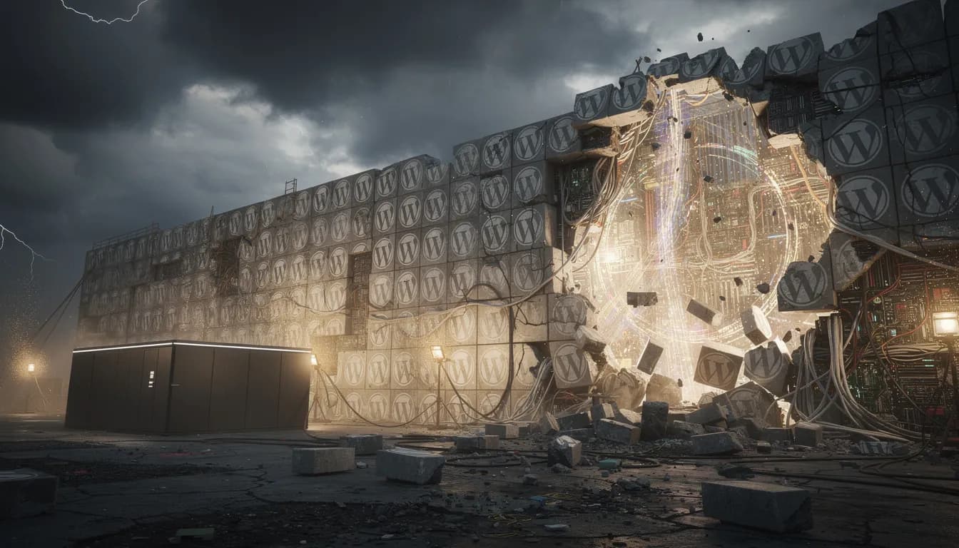 Why WordPress Sites Get Hacked 90,000 Times Per Minute (And What the Alternative Looks Like)