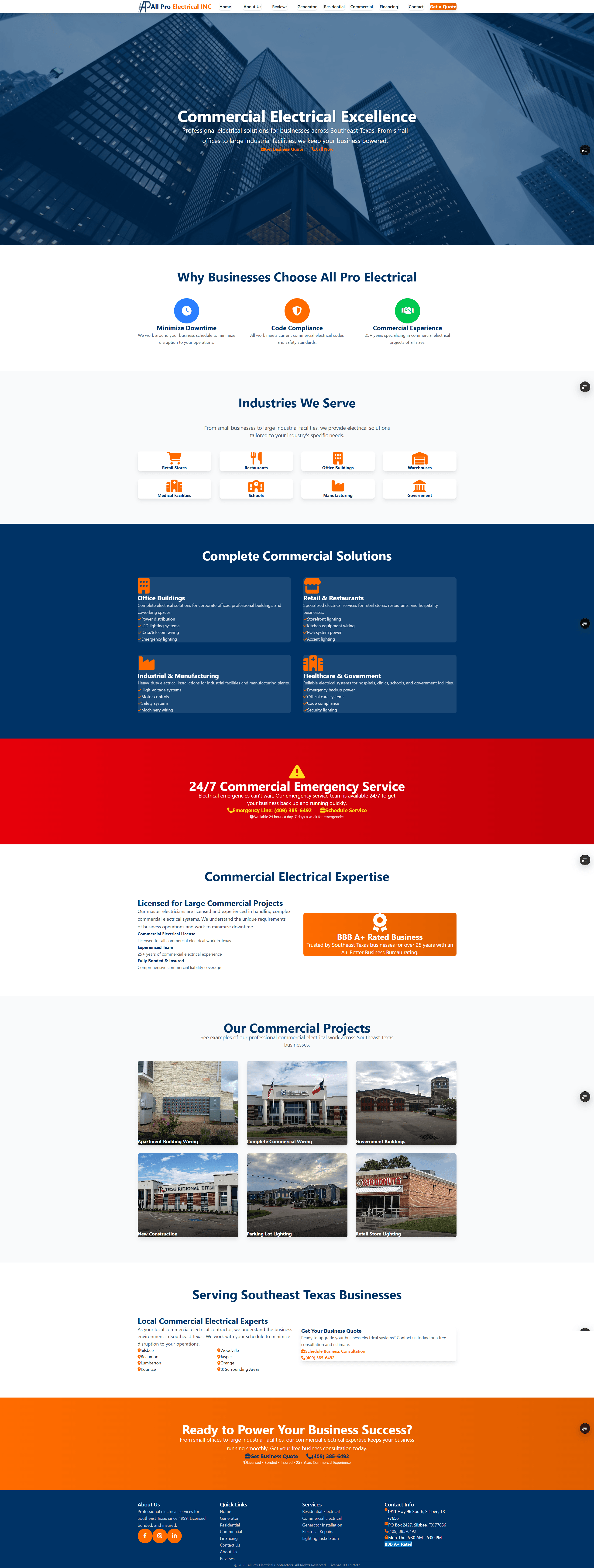 All Pro Electrical Contractors screenshot 2