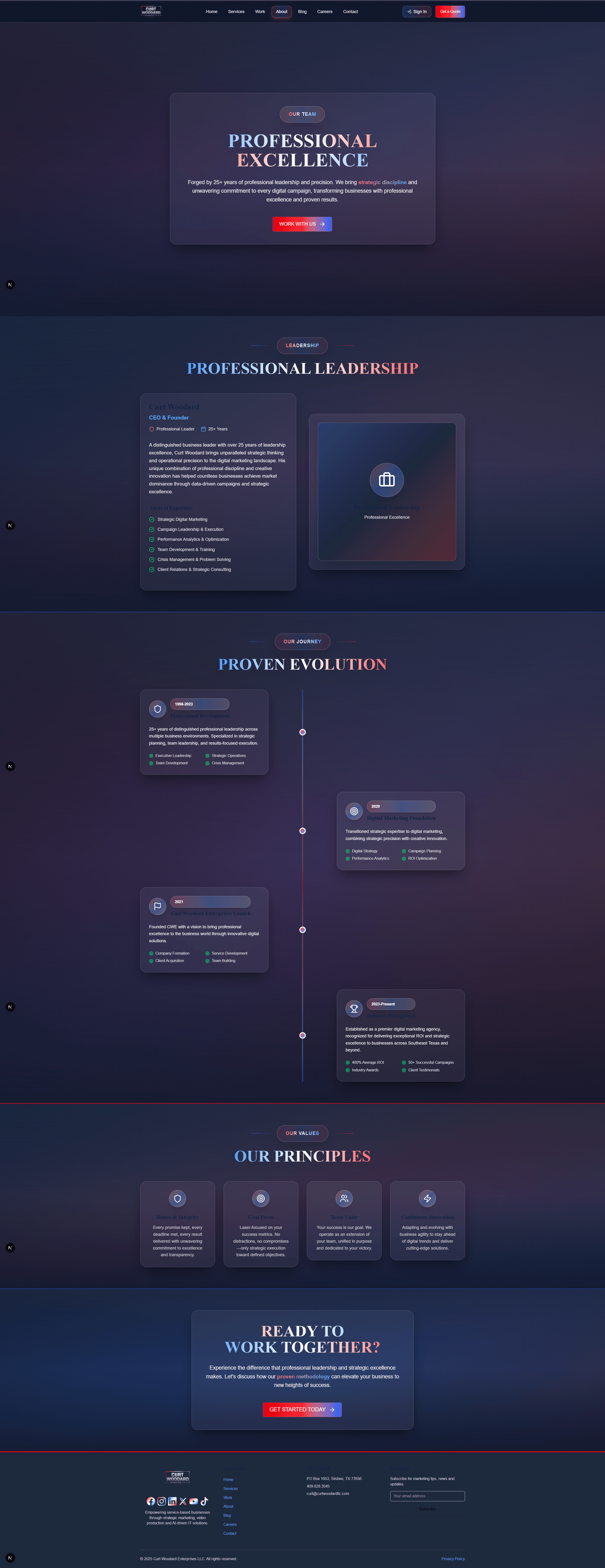 Curt Woodard Enterprises screenshot 2