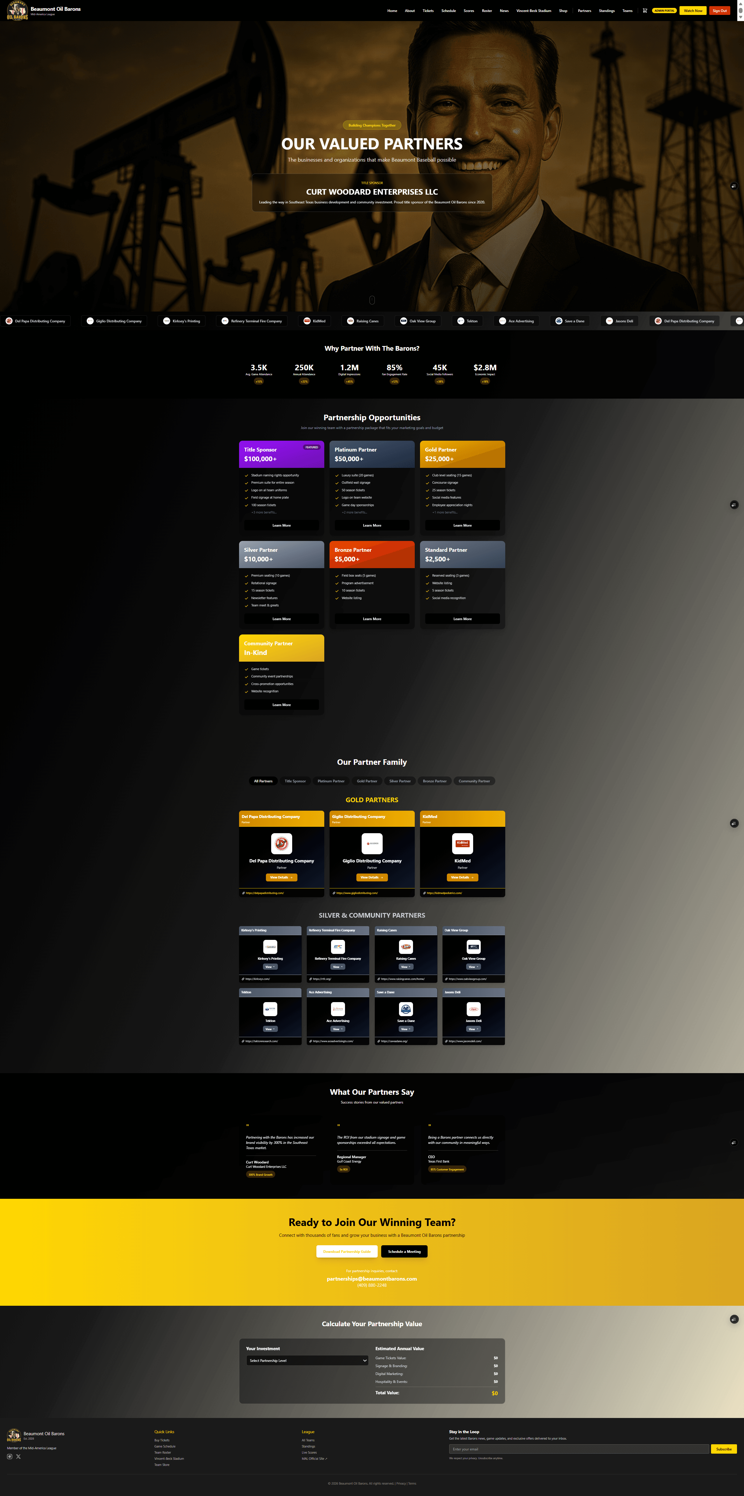 Beaumont Oil Barons screenshot 2