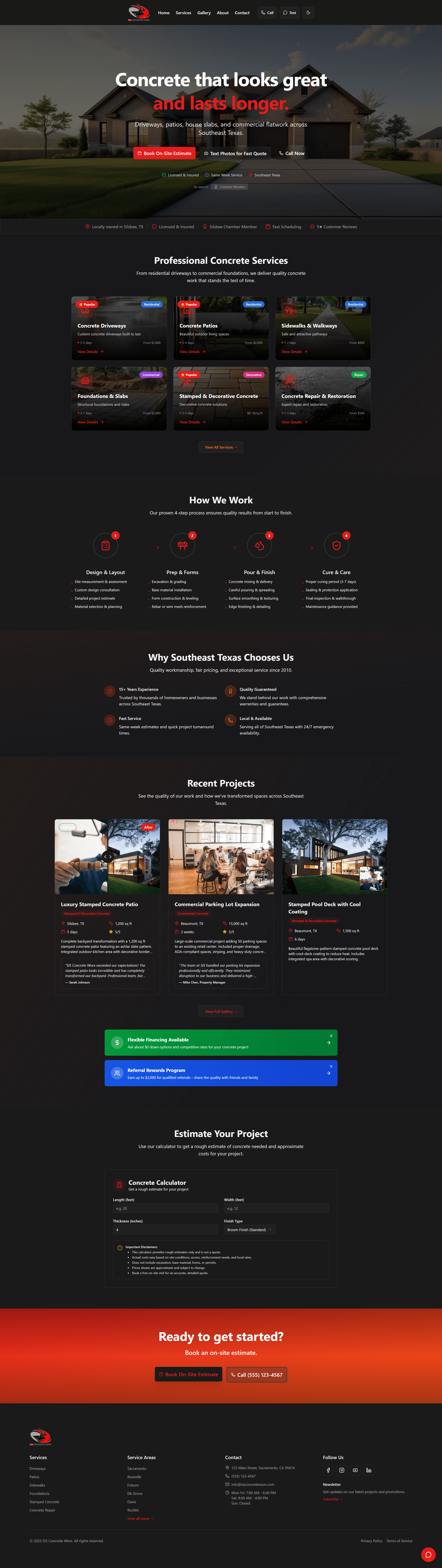 SIS Concrete Worx screenshot 1
